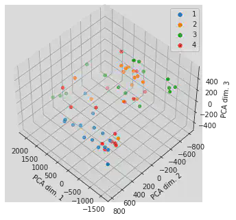 PCA for the car data