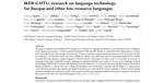 IKER-GAITU: research on language technology for Basque and other low-resource languages